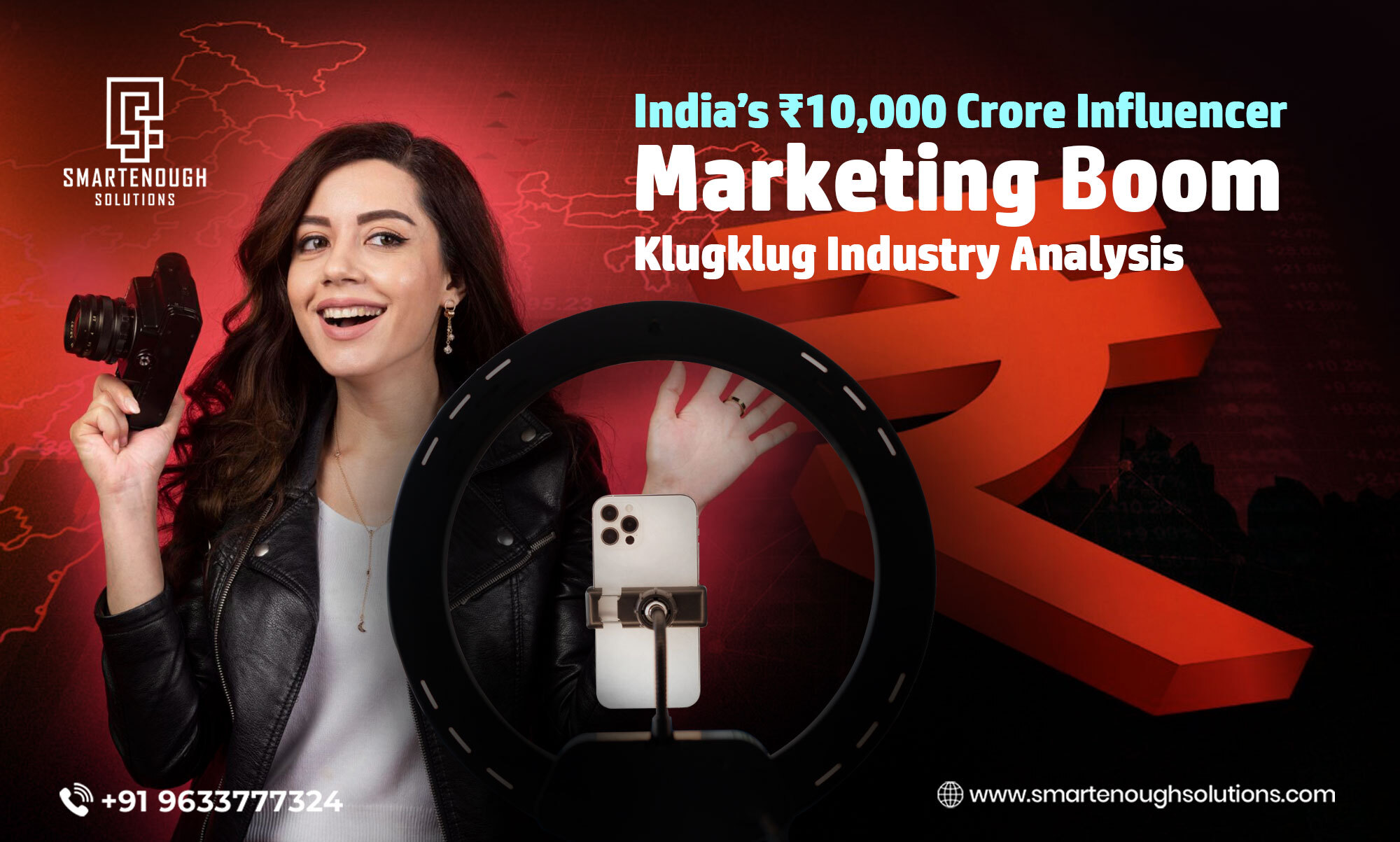 India’s ₹10,000 Crore Influencer Marketing Boom – Klugklug Industry Analysis
